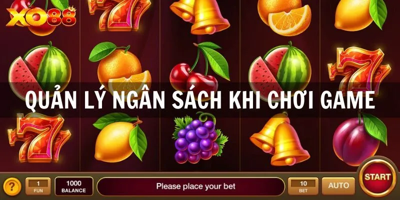 Quản lý ngân sách khi chơi game nổ hũ 52 thông minh