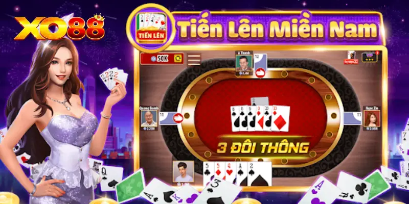 Tiến lên miền Nam là game bài hot trên mọi nền tảng trực tuyến